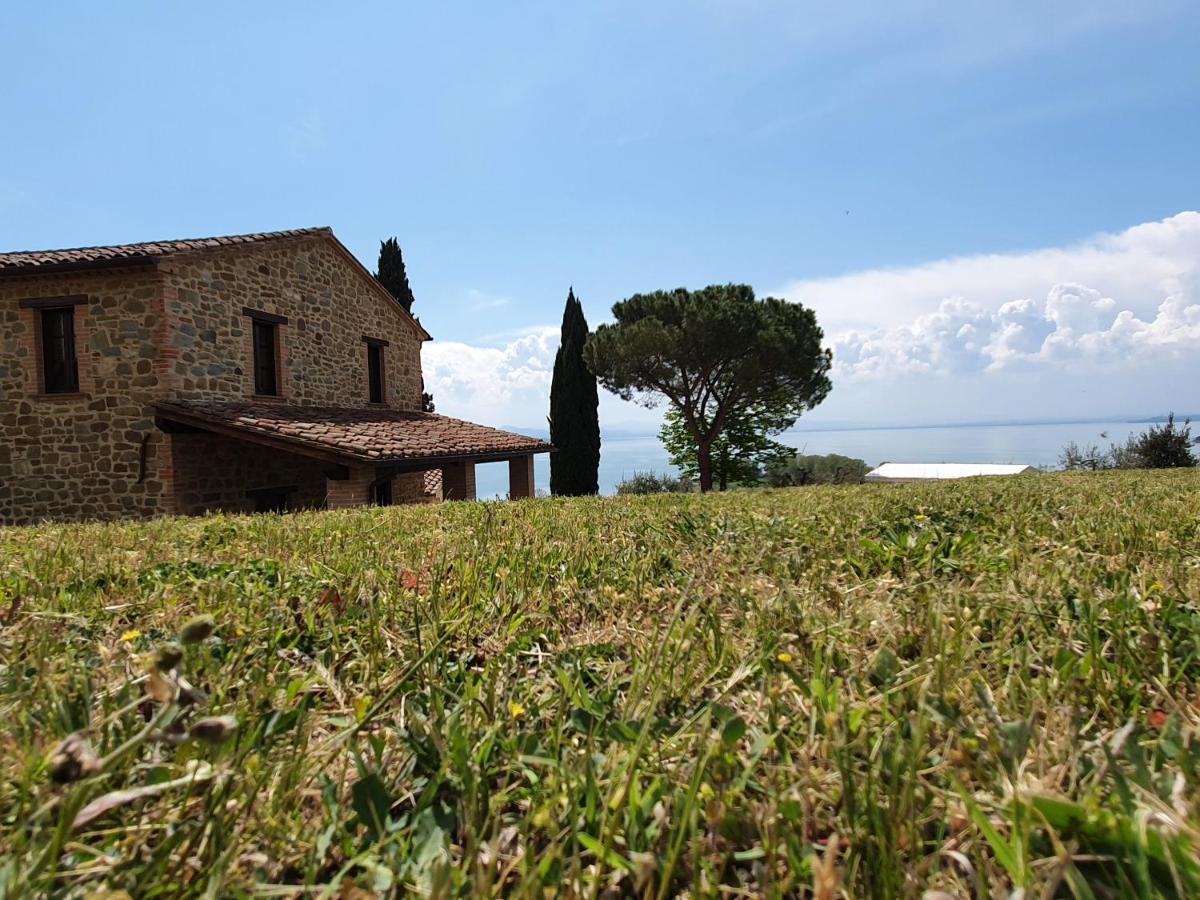 Апарт отель Antico Casale Tiravento Пассиньяно-суль-Тразимено Экстерьер фото